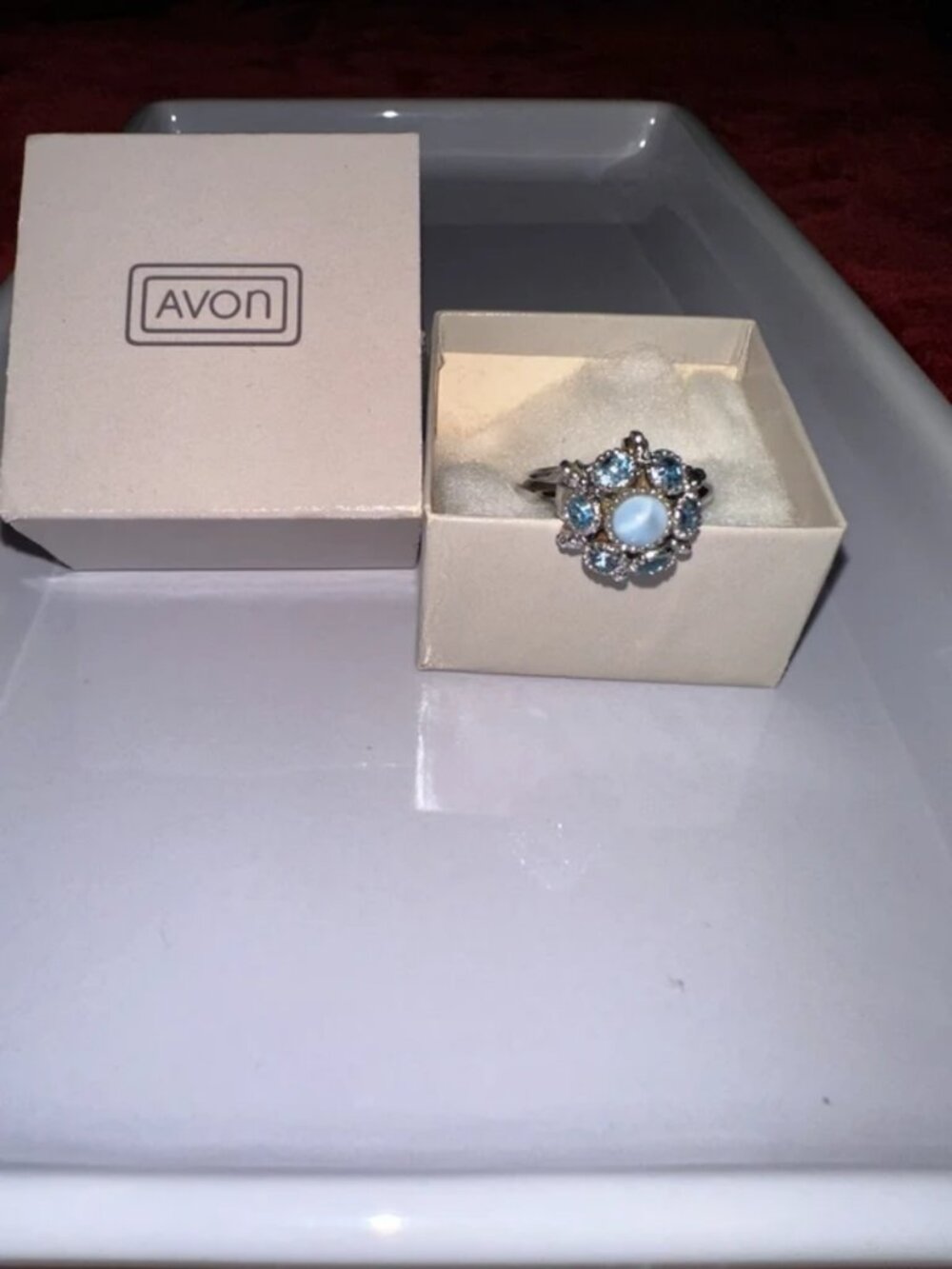 Vintage Avon moon magic ring